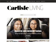 Tablet Screenshot of carlisleliving.co.uk